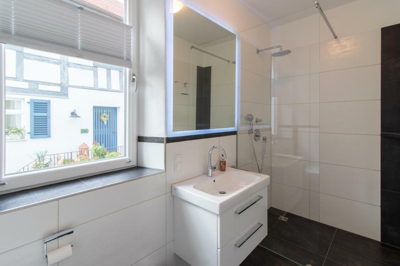 Exklusive Ferienwohnung Geisfeld Geisfeld  المظهر الخارجي الصورة